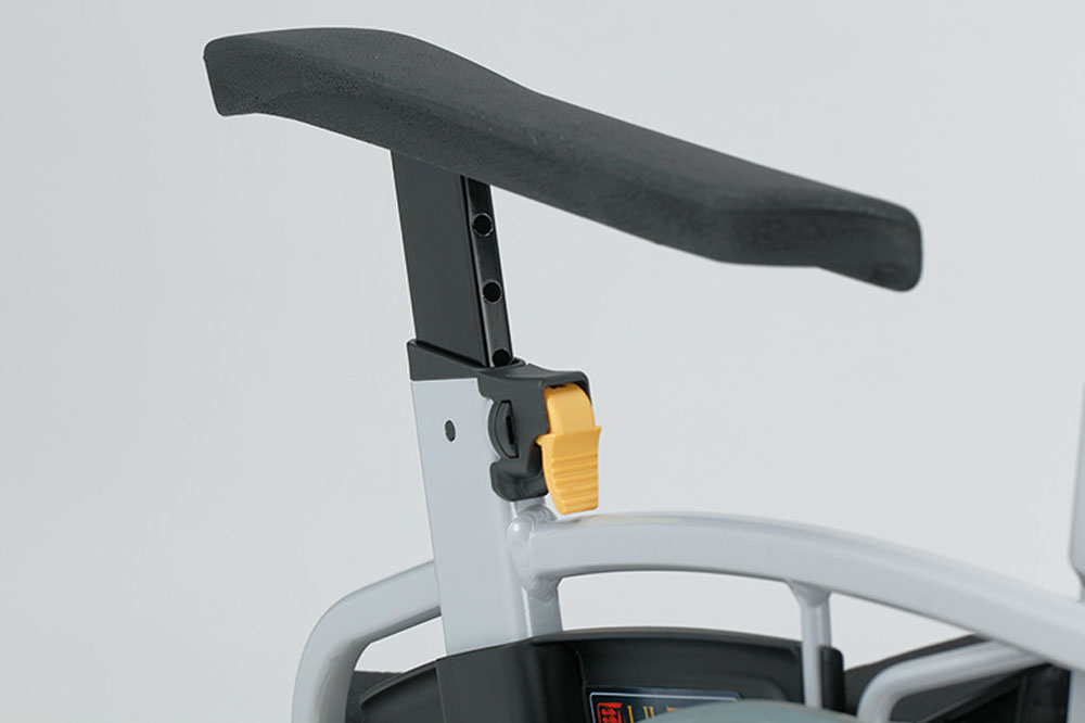 ヤマシタオリジナル車いす 優輪 高機能型 座高・ひじ掛け高調整機能​