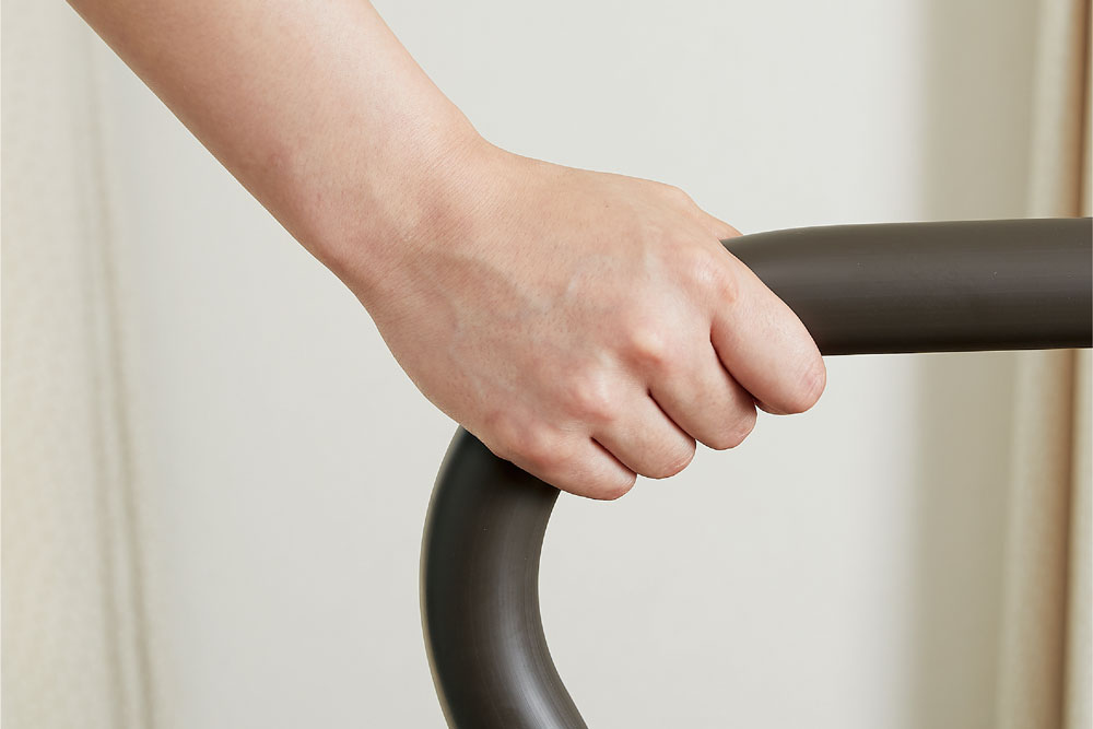 歩行サポート手すり スムーディ 屋内用 端から端までつかみやすく安定