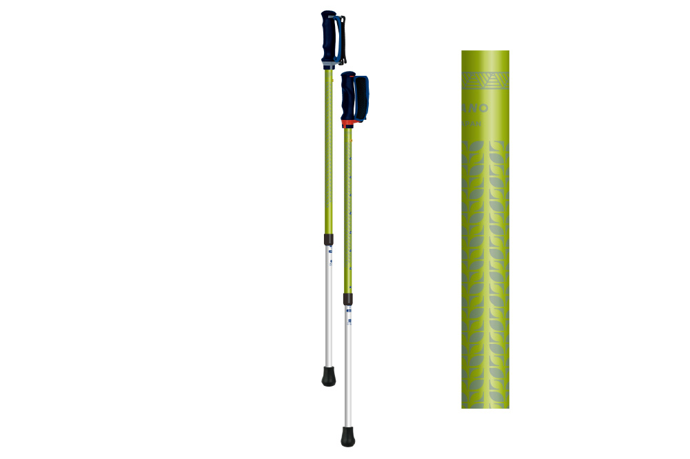 抗ウイルス あんしん2本杖 グリーン