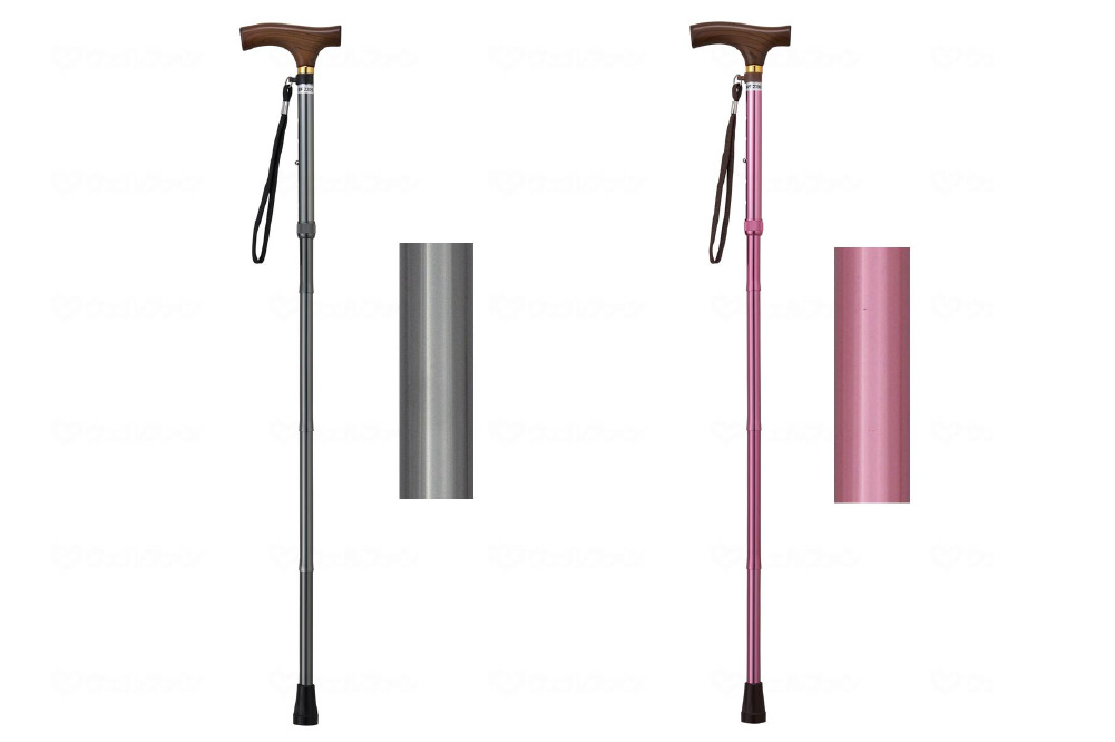 夢ライフステッキ 折りたたみ伸縮型 スリムタイプ