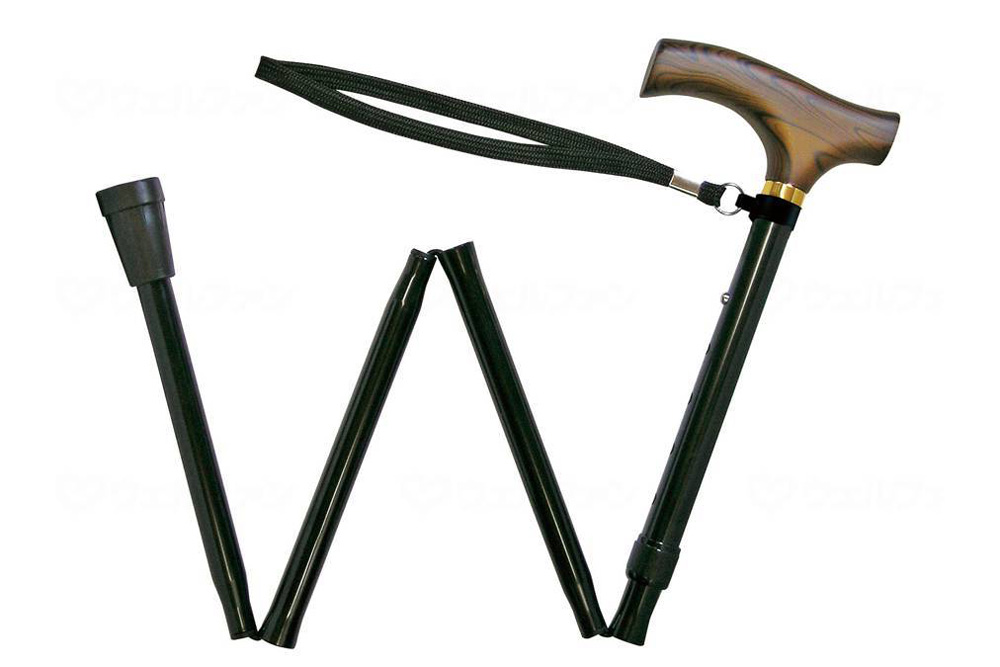 夢ライフステッキ 折りたたみ伸縮型 スリムタイプ 折りたたみ