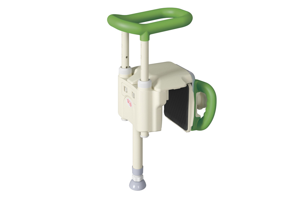 ユニットバス対応浴槽手すり UST-130UBショート グリーン