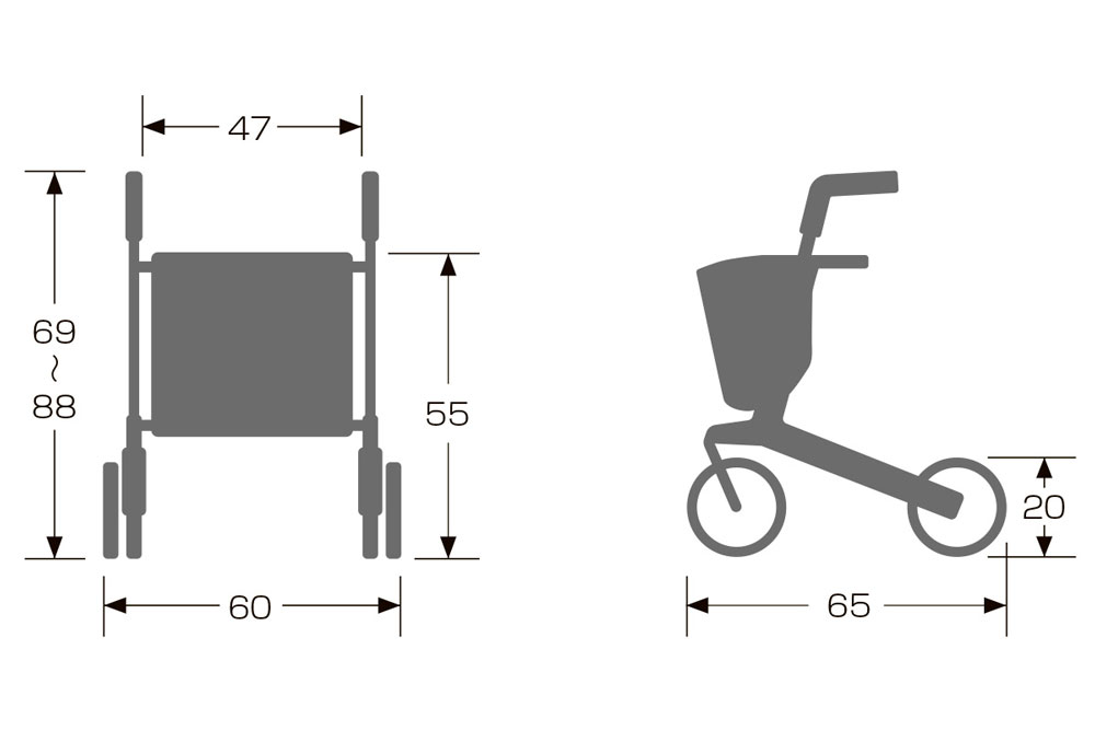 ジェミノ M サイズ表