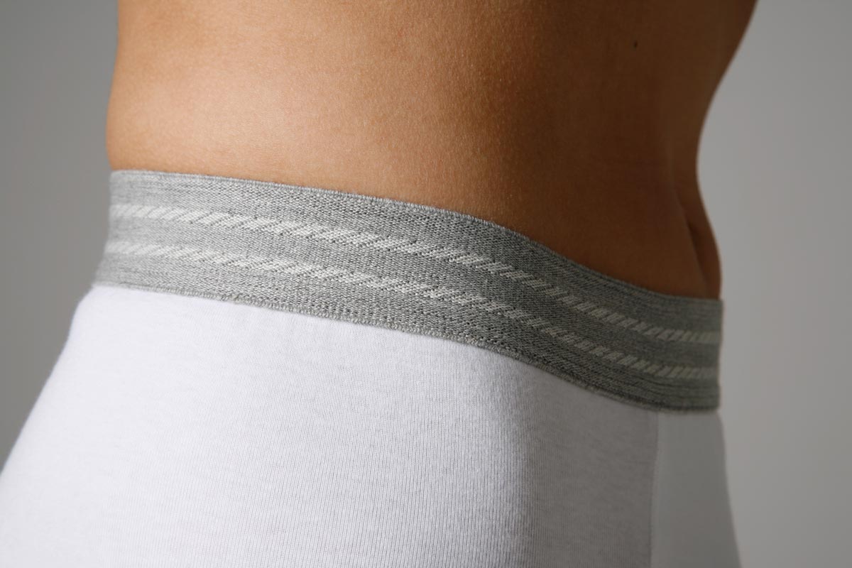 ウェルドライ ブリーフ ゴム部分