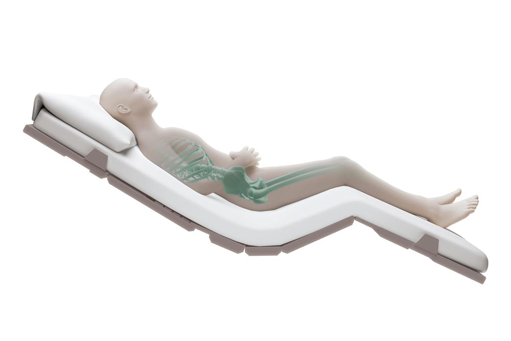 楽匠Fit 3モーション フィットラインボトムイメージ