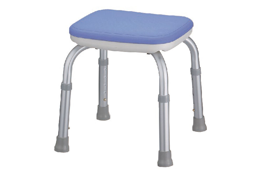 シャワーベンチMini 背無 ブルー