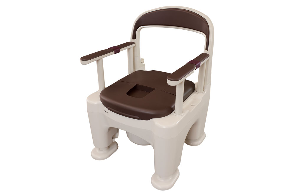 ポータブルトイレラフィーネ モカブラン